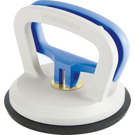 Bohle BO600.1G Glasscheibenheber, Saugheber Vakuumheber Glasheber + einhändige Bedienung, Kunststoff, ø 120 mm, Tragkraft 25 kg