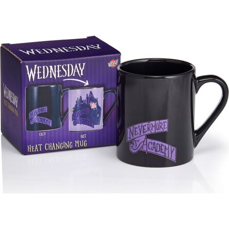 Wednesday giftable heat reveal mug - wednesday and thing