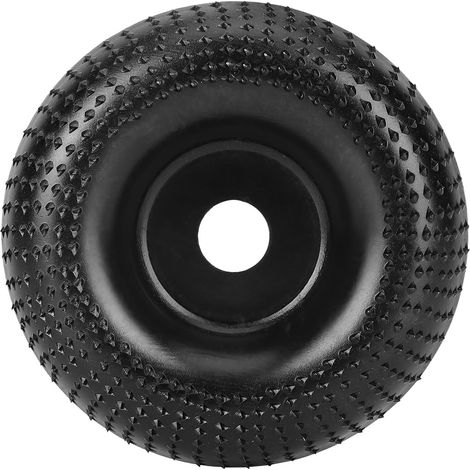 Ortviai Disque de ponçage et sculptage arc 105 mm pour meuleuse d'angle – acier noir, diamètre 105 mm, alésage 16 mm (1/5)