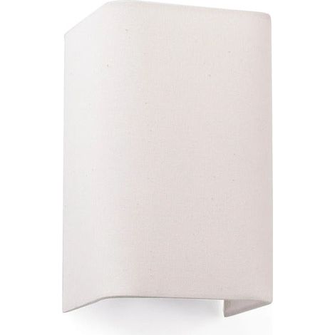 [GEBRAUCHT] B-Ware FARO BARCELONA Wandleuchte Cotton LED Wandlampe dimmbar beige 20x12cm Leuchte (1/2)