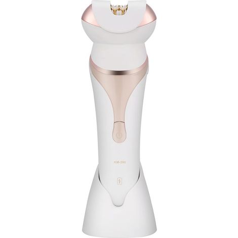 4-in-1 Akku-Epilierer für Frauen – Rasieren, Haarentfernung, Reinigung, Massage, wasserdicht (1/5)