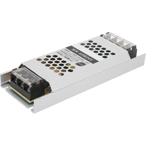 Alimentation à découpage 60 W pour ruban LED, indice de protection IP68, série CTN, AC190-240V/24V (1/5)