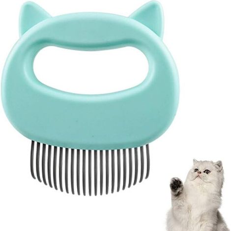 Peigne de massage pour animal dômestique, Peigne de toilettage relaxant pour chat et chien, Brosse de nettoyage-Fei Yu (1/5)