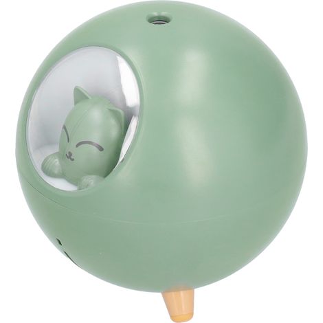 Mini Humidificateur d'Air USB pour Voiture, Bureau et Chambre - 220 ML, Vert