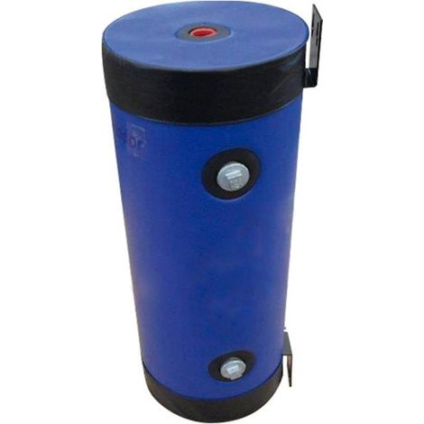 Thermador – Bouteille mélange isolée 8 L – 2 piquages 1" (26/34) – Corps acier pour chauffage et climatisation – Pression maxi 6 bar