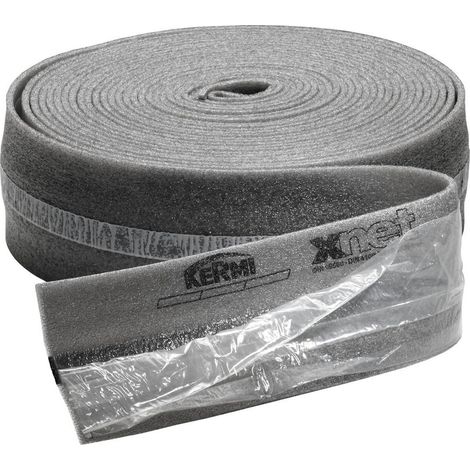 Kermi x-net Fascia perimetrale di isolamento H 120 mm 25 m/rotolo, SFZRS002000