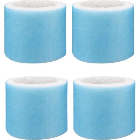 Filtros de mecha compatibles para humidificador (paquete de 4) - 350, 300T, repuesto para filtros HAC-504 y HAC-504AW (1/5)