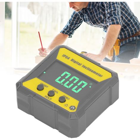 Elektronischer Neigungsmesser (Schutzart IP54) mit Digitalanzeige und Magnet (1/5)