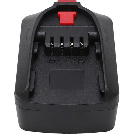 Akkuadapter aus ABS, vibrationsfrei und gratfrei, Lithium-Akku-Konverter für M18 auf Bosch 18V