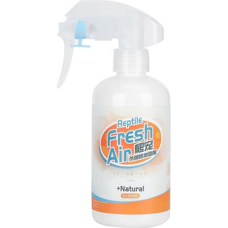 Liquide nettoyant désodorisant pour reptiles, animaux de compagnie, lézards, non irritant et sans danger, 250 ml (1/3)