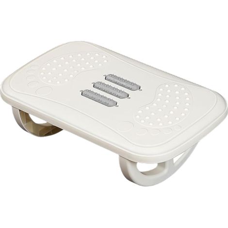 Repose-pieds sous bureau, tabouret ergonomique, coussin de soutien pour les jambes, accessoire de confort, repose-pieds portable pour la maison, l'école, un appartement, un hôtel ou le bureau, 37,5 x (1/5)