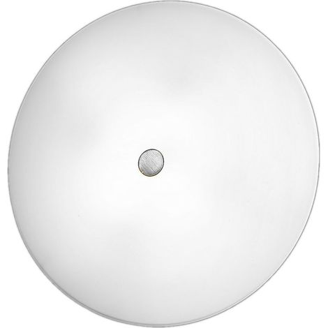 Kolarz CENTRO - Plafonnier Simple en Verre Design Nickel Mat, 3x E27 (1/5)