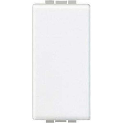 TrAdE Shop Traesio - Pulsanti Modulo Tasto Copriforo 2 Pezzi Pulsante Lk40056 Bianco 4,5hx2.3lx1.4scm -
