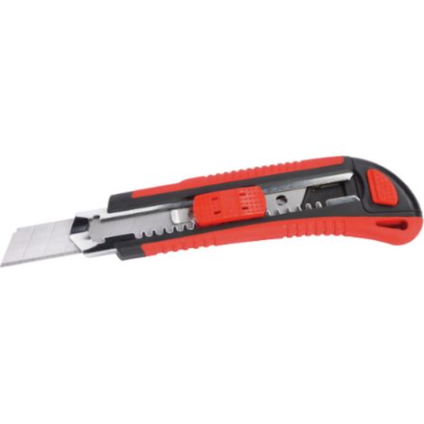 Cuttermesser m. 4 Klingen u. Feststellsicherung Gewicht 0,11kg (1/2)