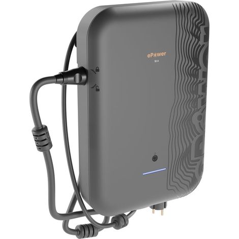 STIGA 18A Pro Charger Chargeur Rapide, 56 V, 40 Ah – Boîtier Métallique Robuste, Refroidissement Actif – Pour Tracteurs Électriques Avec Batterie ePower Pro
