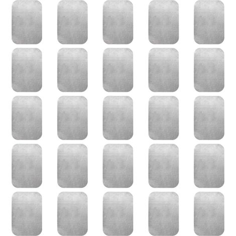 25 Plaque de couverture, Fer, Auto-adhésif, Anti-rayures, Serrure de porte, Réparation décorative (1/5)
