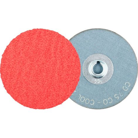 PFERD TOOLS COMBIDISC Keramikkorn Schleifblatt CD Ø 75 mm CO-COOL24 für Stahl und Edelstahl 50 Stk (1/5)