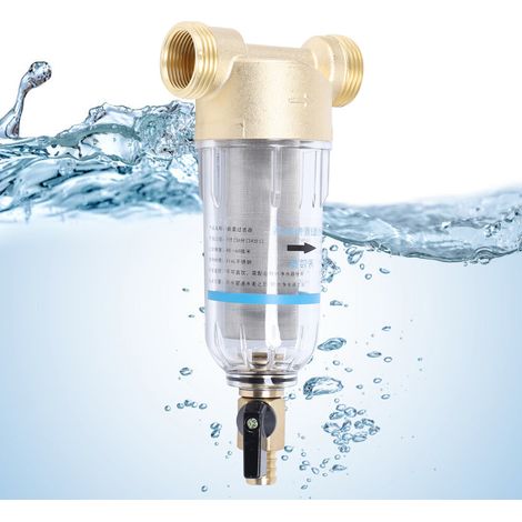 Rückspülfilter Wasser Vorfilter 304 Edelstahl Vorfilter Wasserfilter 40μm