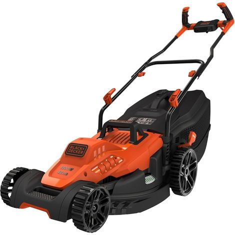 Tondeuse Filaire 1800W, Tondeuse à Gazon Electrique 42 cm, 6 hauteurs réglables 20, 30, 40, 50, 60 et 70 mm, Tondeuse avec Poignée Bike, BEMW481BH-QS (1/5)