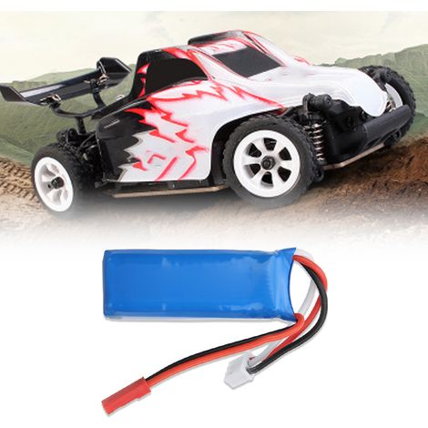 Batterie 7,4 V 450 mAh pour véhicules télécommandés WLtoys P929/P939/K979/K989/K999/K969. (1/4)
