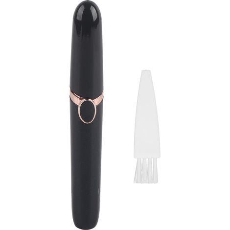 Sourcil électrique sans fil pour femme, épilateur visage et sourcils noir rechargeable, rasoir de précision (1/5)