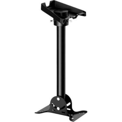 Support de toit Starlink, kit de montage satellite en acier inoxydable noir, support de mât satellite résistant aux intempéries pour Starlink Gen3 (1/5)