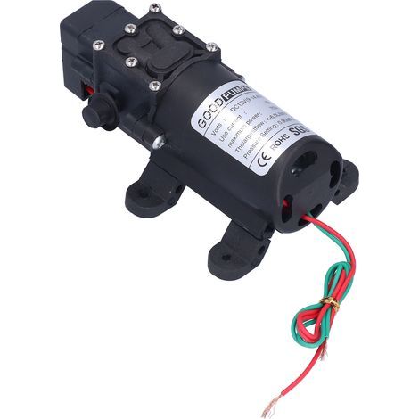 3308 Membranpumpe, selbstansaugende Sprühpumpe für Gartenbewässerung, Autowäsche, 12 V, 70 W (1/5)