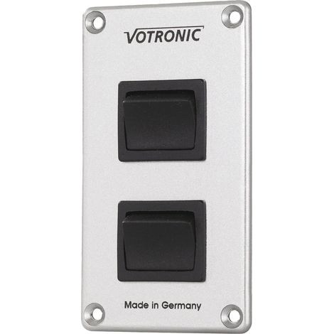 Pannelli elettrici Pannello 2x16 A S - 2 Interruttori - Votronic