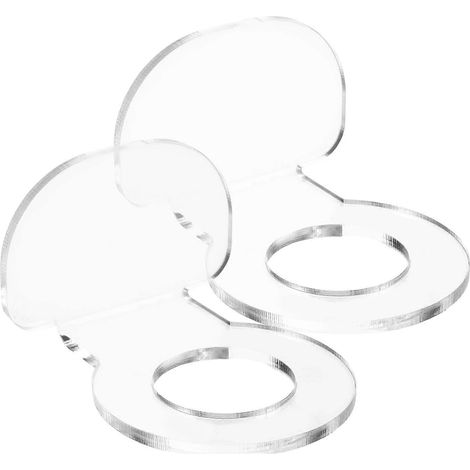 Ensemble de présentoirs pour balles de golf, support transparent en 8 pièces, adapté à l'entraînement en équipe, structure rectangulaire. (1/5)