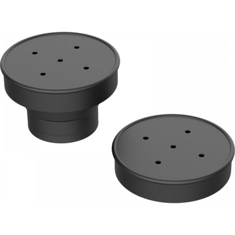 Silikon-Eiswürfelform mit Deckel, faltbarer Eiswürfelbehälter, leicht zu entformender Eiswürfelbereiter mit 19 Fächern (Schwarz)
