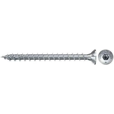 fischer Power-Fast II - scatola de viti speciali per legno 4x40mm, per avvitare il legno, collegare il legno massiccio o fissare parti al legno ,1000 ud