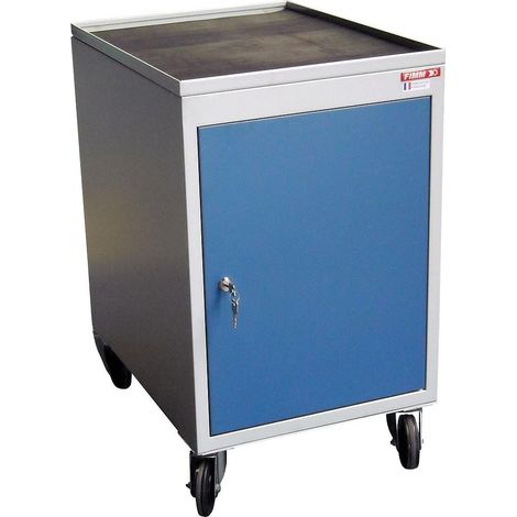 Fimm - Bloc porte mobile 250 kg avec roues caoutchouc Diam 125 mm (1/2)