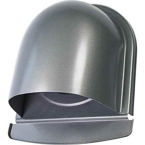 4 Zoll 100 mm wasserdichte Entlüftungshaube aus Stahl, Anti-Abgas-Absauger für die Wand-Lufteinlassabdeckung (1/5)
