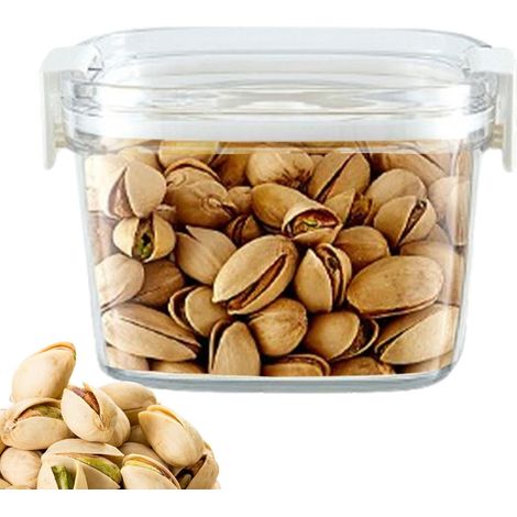 Boîtes de rangement sous vide empilables et hermétiques pour grains de café, salades, sucre, thé, biscuits, céréales, pain, riz (1/5)