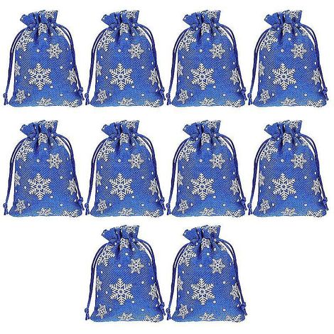 10 sacs cadeaux de Noël