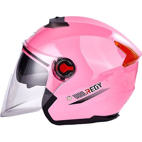 Moto casque autumn et winter four seasons universel hommes's et femmes's HD sunscreen électrique voiture casque (1/5)