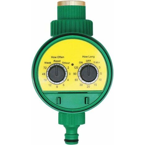 Minuterie d'arrosage, arrosage automatique de jardin, contrôleur d'irrigation étanche avec affichage LED pour plantes, pelouse, jardin, culture de légumes