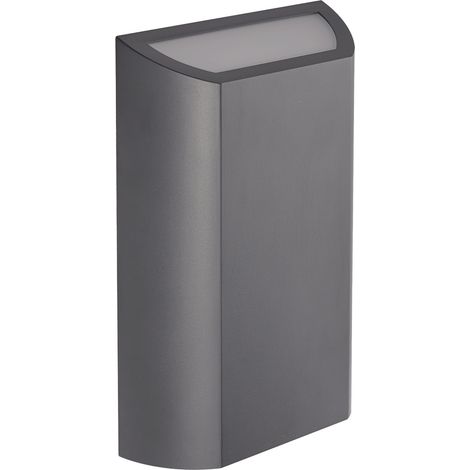 APLIQUE PARED LED EXTERIOR  SERIE ADRIA-UD2 UP & DOWN  8W 360Lm 4000K IP65 220x113x51mm (1/5)