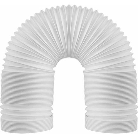 1 Tuyau Climatisation Mobile, Diamètre 130mm, Longueur 3m, Matériau PP Renforcé, Pour Climatiseur Portable (1/5)