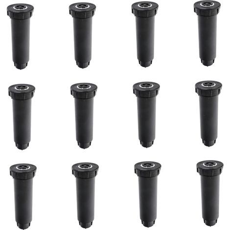 Sprinklers de jardin, arrosage pop-up têtes de jardin buse de jardin pelouse enterrée arrosage de la tête de gicleurs 12pcs (1/5)