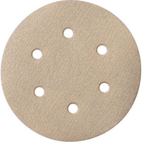 Metabo 25 feuilles abrasives auto-agrippantes 150 mm, P 320, peinture, SXE (624035000) (1/2)