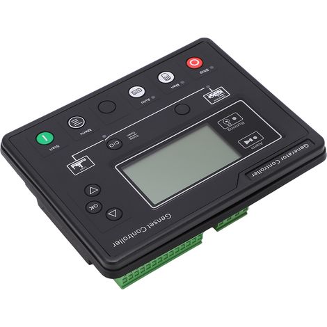 Contrôleur de groupe électrogène diesel avec écran LCD, démarrage automatique, module de commande 8-35 V JXG6110U (1/5)