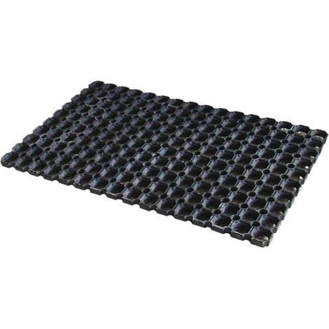 ZERBINO ROBUSTUS COMPONIBILE PVC NERO CM40X70 10 PZ