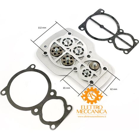 Kit Piastra Valvole per Gruppi Pompanti ABAC B6000 (1/4)