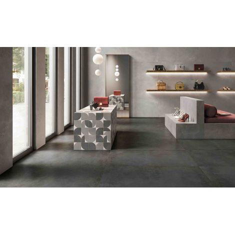 Carrelage Intérieur Effet Métal BLEND 60x120 cm Urban (1/2)