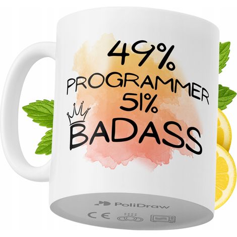 Lustige Kaffeetasse für Programmierer mit witzigem Textdesign – ideal für Geburtstage, Namenstage und Feiertage. Hochwertige Tasse für besondere Anlässe im Homeoffice oder Büro. Farbe: Weiß, 330 ml.