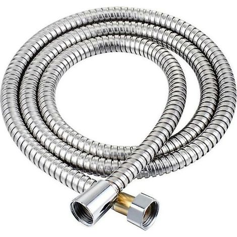 Green Mobility – Flexible de douche à main en acier inoxydable de 1 mètre (1/4)