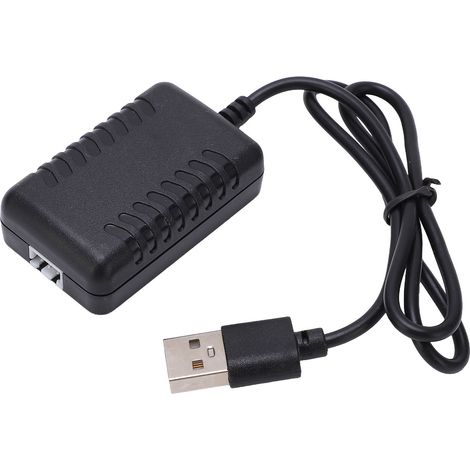 Câble de charge USB RC 7,4V 2000mA pour voiture télécommandée WLtoys 144001/104001 (1/5)