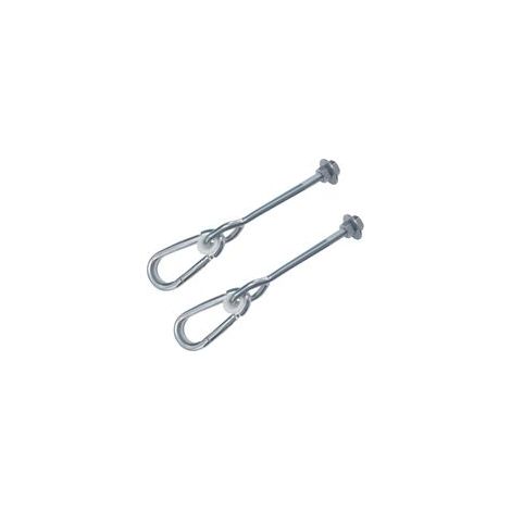 Lot de 2 crochets de balançoire de type 160 mm Boucle de balançoire accessoires de balançoire pour enfants crochet de balançoire (1/5)