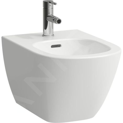 Laufen Lua - Bidet suspendu, trou pour robinet, blanc H8300810003021 (1/2)